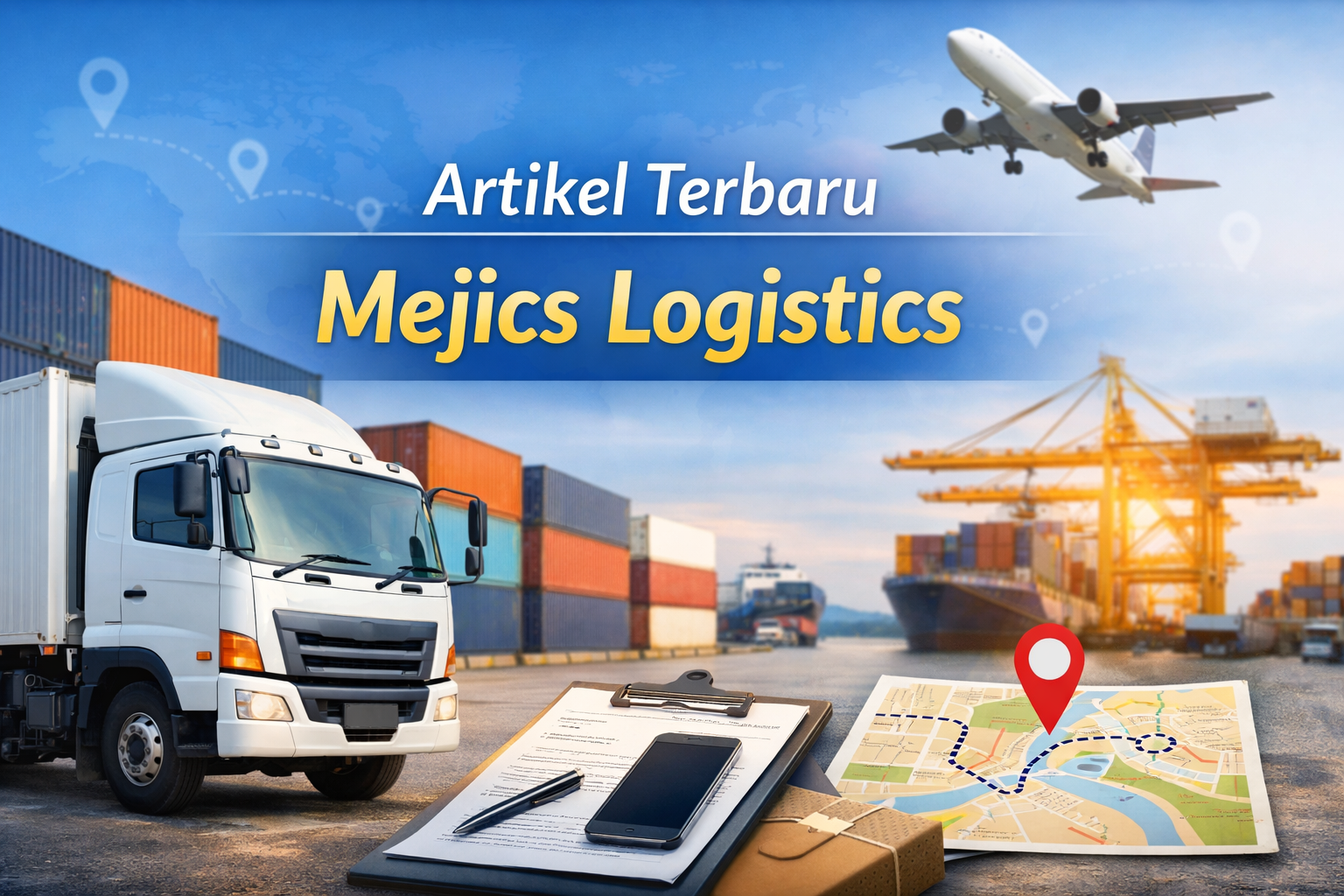 Mejics Logistic — Solusi Kontrol Biaya, Penjadwalan Armada, dan Perhitungan Profit per Container yang Cepat